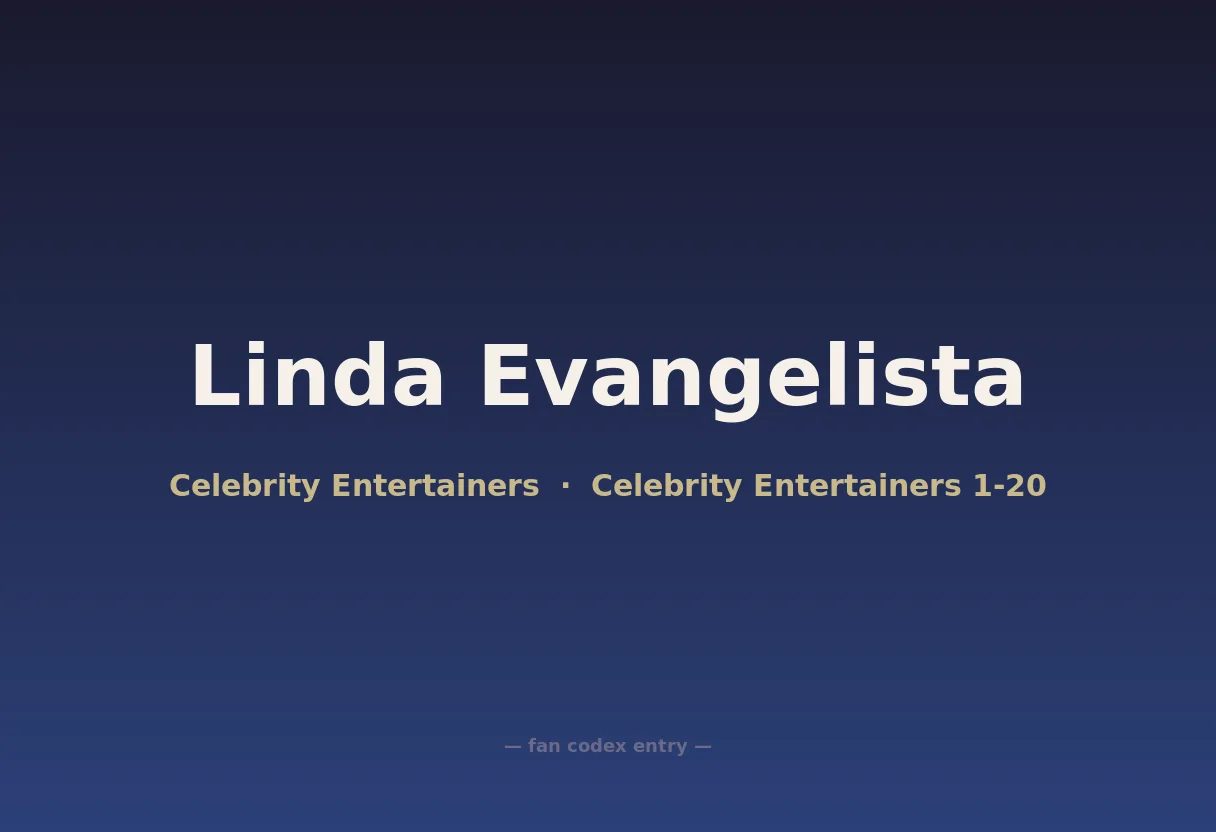 Linda Evangelista